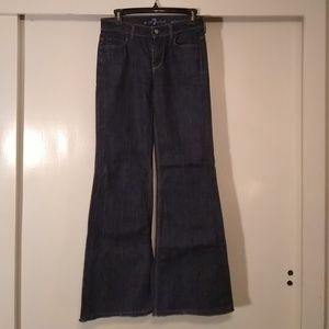 7 for All Mankind "Ginger" Dark Blue Jeans
